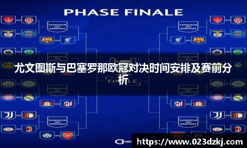 尤文图斯与巴塞罗那欧冠对决时间安排及赛前分析
